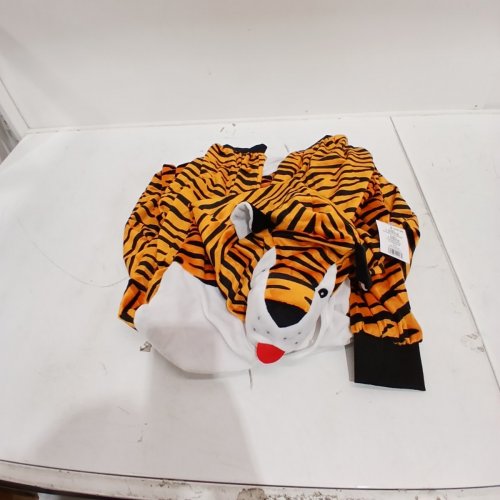UNISEX RUBIES TIGER ONESIE COSTUME - LARGE/EXTRA LARGE - ORANGE/BLACK (STYLE: 702799) image 2