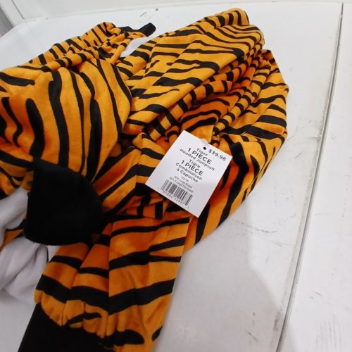 UNISEX RUBIES TIGER ONESIE COSTUME - LARGE/EXTRA LARGE - ORANGE/BLACK (STYLE: 702799) image 3