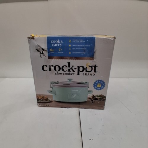CROCK-POT DESIGN SERIES 6-QUART SLOW COOKER REPLACEMENT PARTS- 6QT - OCEAN FOG GREEN image 4