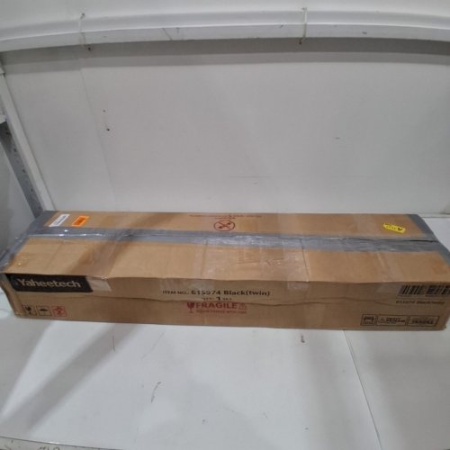 YAHEETECH BED FRAME - TWIN - BLACK (MODEL: 615974) image 6