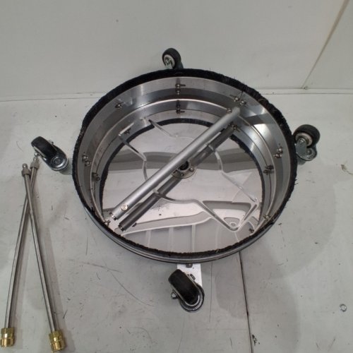 WESTINGHOUSE UNIVERSAL PRESSURE WASHER SURFACE CLEANER ATTACHMENT - 16.5" 4400 MAX PSI - STAINLESS STEEL image 4