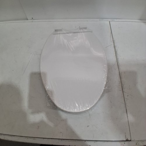 GARVEE ELONGATED TOILET SEAT WITH SLOW SOFT CLOSE - 19" - WHITE (MODEL: PHO_161CY13U) image 2