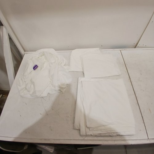 4PC MELLOW COOLING FITTED SHEET AND PILLOWCASE SET - 76" X 80" X 18" - KING - WHITE image 3