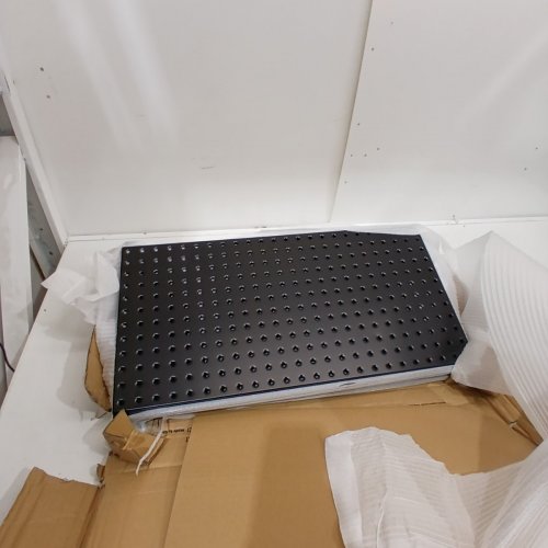 3PK HEAVY DUTY METAL PEGBOARD KIT - 24" X 12" - BLACK (MODEL: SKU3-PEGBOARD KIT) image 3