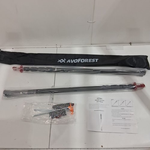 2PK AVOFOREST AVIATION ALUMINUM TENT POLES - 8.7FT (MODEL: TMG 02) image 2
