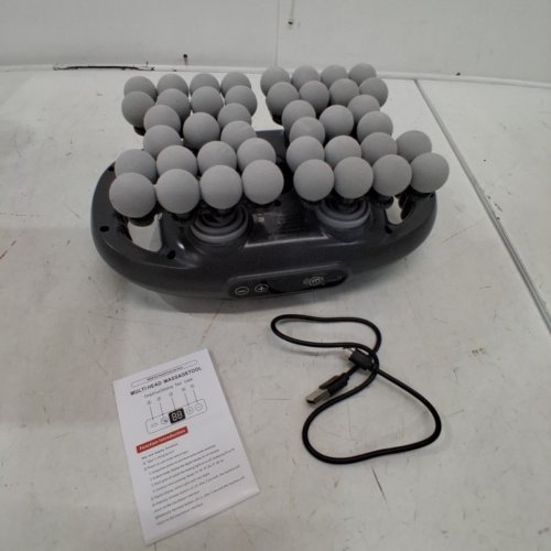 42-HEAD MASSAGE GUN WITH 9 MODES & 9 INTENSITIES - BLACK (MODEL: N08) image 3