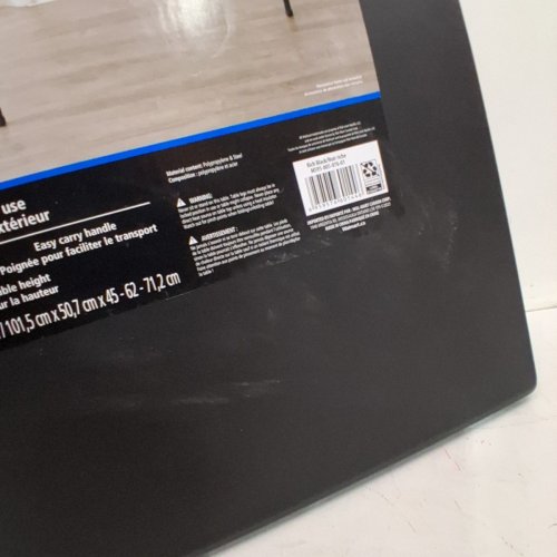 MAINSTAYS FOLDIGN AND ADJUSTABLE TABLE - 20" X 40" - BLACK (MODEL: MS95-005-076-01) image 6
