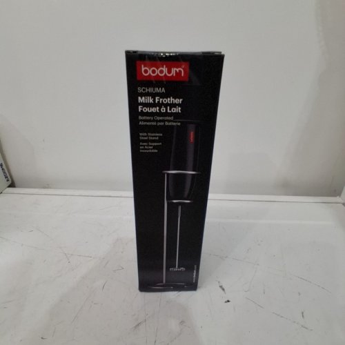 BODUM SCHIUMA TURBO HANDHELD MILK FROTHER - BLACK image 4