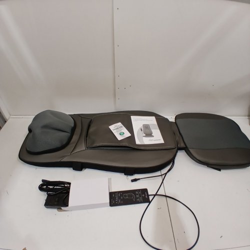 SNAILAX SHIATSU NECK & BACK MASSAGER MASSAGE CHAIR PAD WITH HEAT - (model: SL-233) image 2