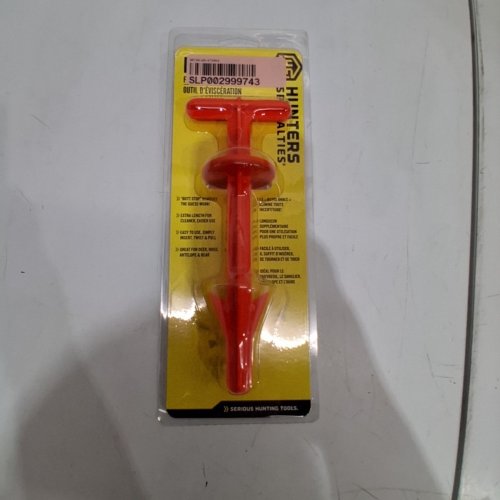 HUNTERS SPECIALTIES: BUTT OUT 2 FIELD DRESSING TOOL, EASY TO USE, TWIST AND PULL FOR HARVESTING DEER, HOGS, ANTELOPE AND BEAR- ORANGE image 2