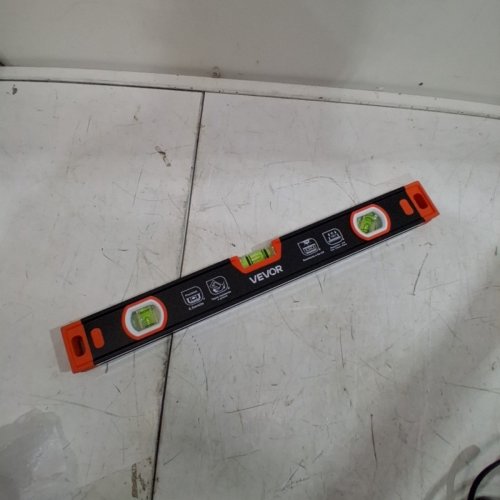 MAGNETIC TORPEDO LEVEL IN BOX LEVELER - 16" - BLACK/ORANGE image 2