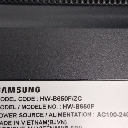 SAMSUNG 3.1CH SOUNDBAR WITH SUBWOOFER - DOLBY DIGITAL, DTS VIRTUAL:X, Q-SYMPHONY, BASS BOOST, ADAPTIVE SOUND, BLUETOOTH - BLACK (MODEL: HW-B650F/ZC) image 8