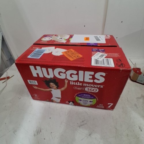 70PK HUGGIES LITTLE MOVERS HUGGFIT 360°- SIZE 7 image 2