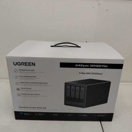 UGREEN 4-BAY DISKLESS NAS ENCLOSURE - BLACK (MODEL: DXP4800 PLUS) image 6