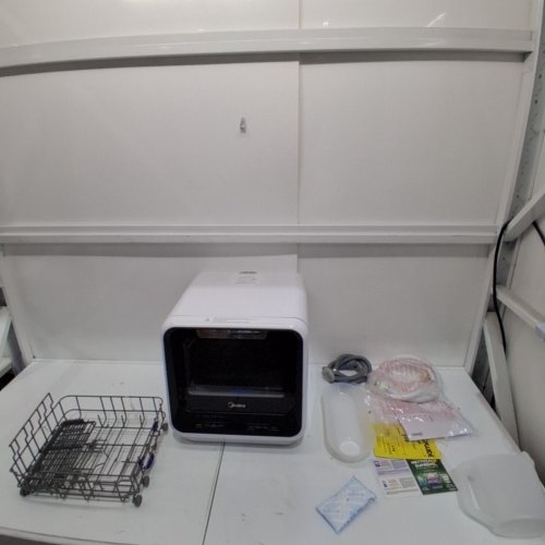 MIDEA COUNTERTOP DISHWASHER WITH 5L CAPACITY AND 162°F HIGH-TEMP & AIR REFRESH FUNCTION - WHITE (MODEL: MDC17P0ABB) image 3