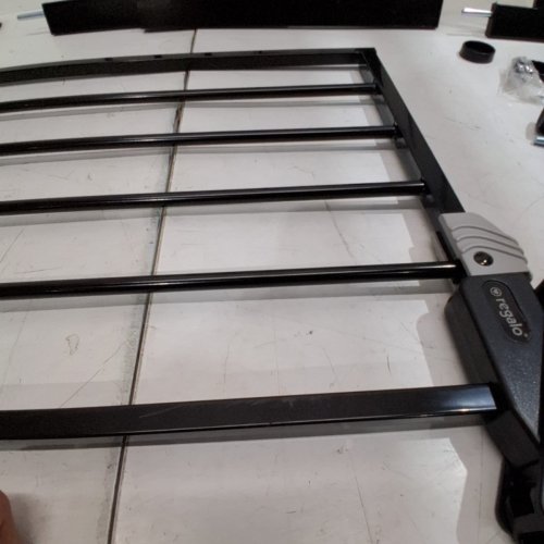 REGALO EASY STEP EXTRA WIDE METAL SAFETY GATE - 30" X 29" - 49" - BLACK (MODEL: 1164EB) image 4