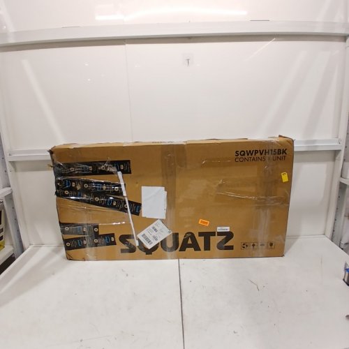 SQUATZ 2‑IN‑1 WALKING PAD TREADMILL WITH HANDLEBAR, VIBRATION PLATES AND LED DISPLAY - 264LBS CAPACITY - BLACK (MODEL:SQWPVH15BK) image 7