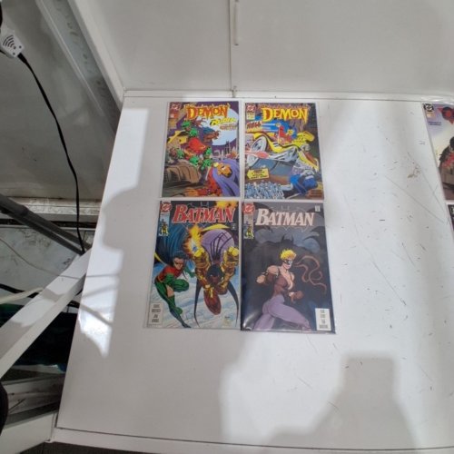 4 ASSTD DC COMIC BOOKS - BATMAN #479, #488; THE DEMON #23, #31 - VARIOUS AUTHORS image 2