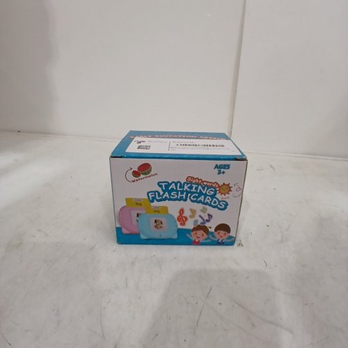 TODDLERS EDUCATIONAL TOY -TALKING FLASH CARDS - BLUE image 2