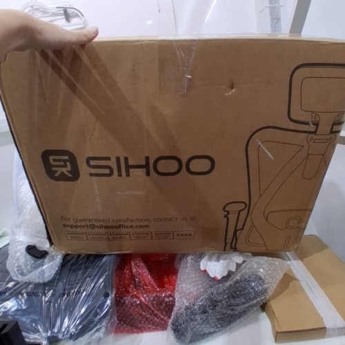 SIHOO M57 ERGONOMIC OFFICE CHAIR - BLACK (MODEL: M57-M111) image 6