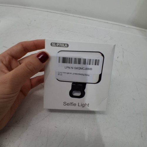TONEOF 60 LED SELFIE RING LIGHT FOR IPHONE WITH CLIP - 5V - BLACK (MODEL: SL-P70LA) image 6