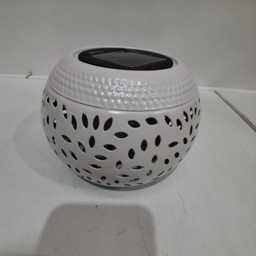 OUTDOOR SOLAR TABLE TOP LIGHT - WHITE image 3