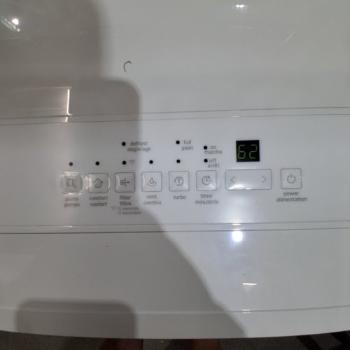MIDEA ENERGY STAR DEHUMIDIFIER WITH PUMP -WIFI - SMART VOICE COMPATIBLE -4,500 SQ. FT COVERAGE - WHITE (MODEL: MAD50P1AWS) image 2