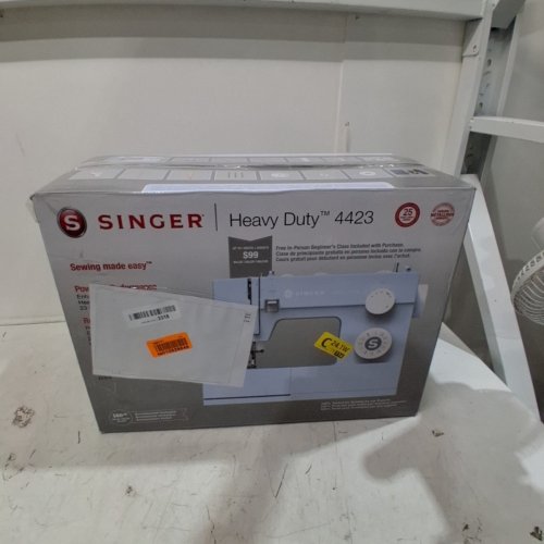 SINGER HEAVY DUTY METAL FRAME HIGH SPEED SEWING MACHINE - MELTWATER BLUE (MODEL: 4423) image 7