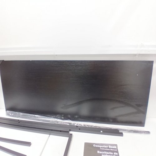 STURDY METAL FRAME COMPUTER DESK - 47" - BLACK (MODEL: GDZ-47IN-BK) image 5