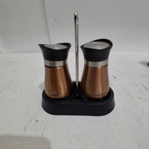 2PK TEBERY CLASSIC SALT AND PEPPER SHAKER SET - 4 OZ - COPPER image 2