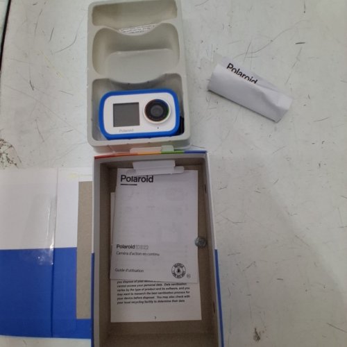 POLAROID STREAMING CAM/ACTION CAM - BLUE (MODEL : ID922) image 3
