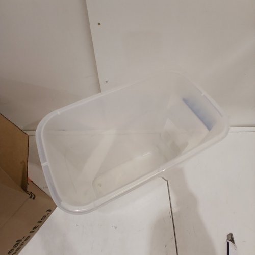 BROIL KING PELLET STORAGE BIN WITH HANDLE - 20 LBS - BLUE (MODEL: 66900) image 4