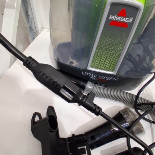 BISSELL LITTLE GREEN PORTABLE DEEP CLEANING VACUUM - 37OZ TANK MAX - GREEN/GREY (MODEL : 2513B) image 2