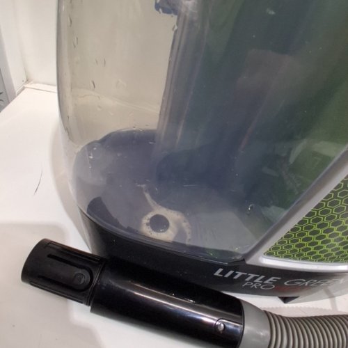 BISSELL LITTLE GREEN PORTABLE DEEP CLEANING VACUUM - 37OZ TANK MAX - GREEN/GREY (MODEL : 2513B) image 4