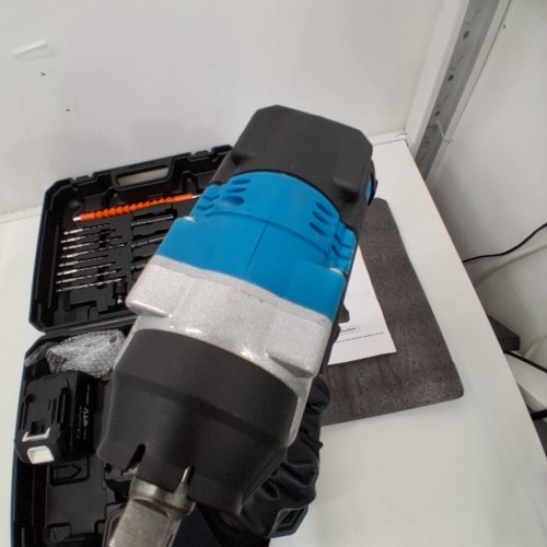 P-KOYEBOLT CORDLESS HIGH TORQUE IMPACT WRENCH KIT WITH 1 BATTERY- 21 V, 2300 RPM - TEAL AND BLACK image 5