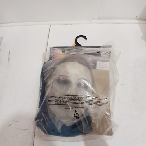 2PC BOY'S RUBIES MICHAEL MYERS HALLOWEEN COSTUME - MEDIUM 8-10 - BLUE image 4