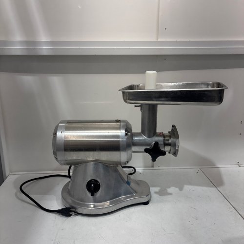 EURODIB ELECTRIC MEAT GRINDER - GRINDS 264 LBS/HOUR - 750W- SILVER (MODEL: HM-12N) image 3