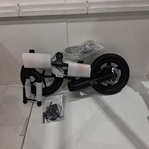 5TH WHEEL ELECTRIC BALANCE BIKE 12" TIRES, 24 V - BLACK / ORANGE - (MODEL: KB09) image 2