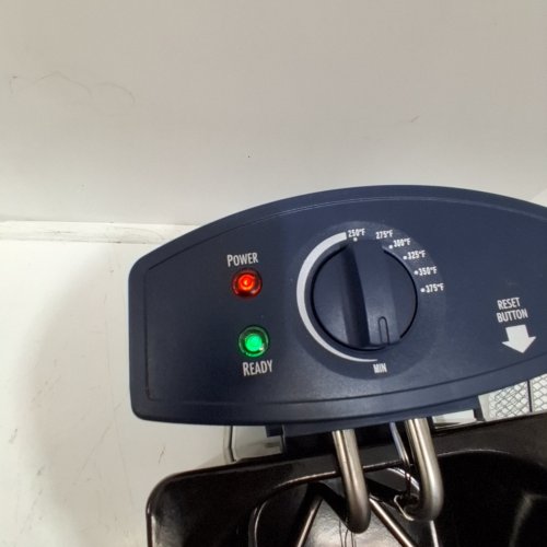 HAMILTON BEACH PROFESSIONAL STYLE ELECTRIC DEEP FRYER - 2L CAPACITY - BLUE (MODEL: 35031) image 2