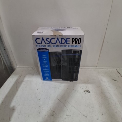 CASCADE PERSONAL FAN PRO - 12" - BLACK (MODEL: 1489831) image 5