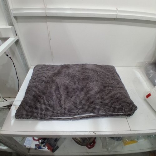 MUDDY MAT DOGGYDRYER CHENILLE DOG MAT - 3FT X 2FT - GRAY image 3
