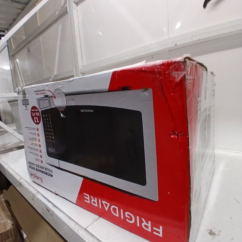 FRIGIDAIRE COMPACT COUNTERTOP MICROWAVE OVEN - 1.1 CU.FT. - BLACK/SILVER (MODEL: EMW1134) image 5