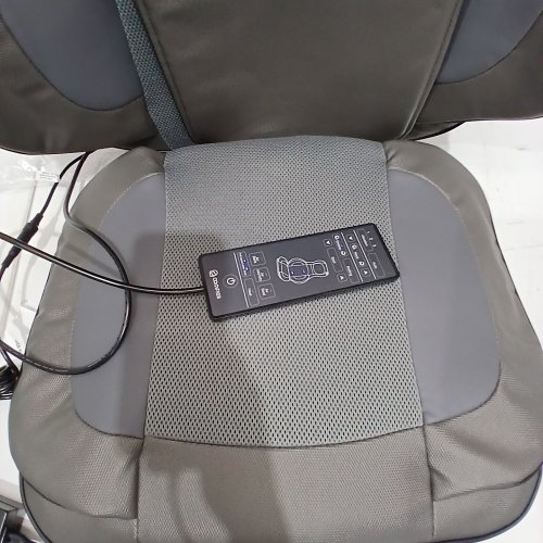 COMFIER NECK AND BACK MASSAGER SEAT W/ HEAT SHIATSU MASSAGE PADS PORTABLE WITH AIR W/ AIR COMPRESSION, ROLLING, KNEADING SETTINGS (CF-2307A) image 2