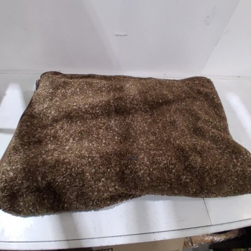 ROOTS HOME THROW BLANKET - 50"X70" - BROWN/WHITE image 2