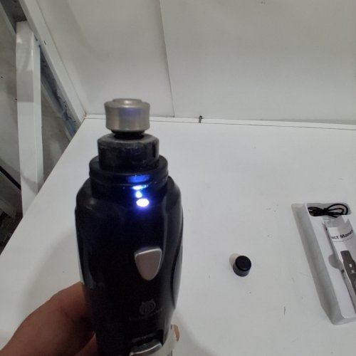 PETSAUNTER ELECTRIC PET NAIL GRINDER - BLACK image 2