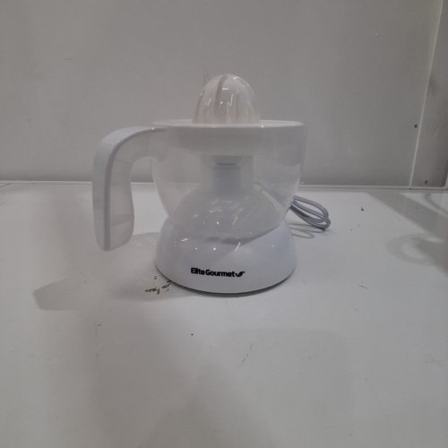 ELITE GOURMET ELECTRIC CITRUS JUICER -2 CUP- WHITE (MODEL:ETS-411) image 4