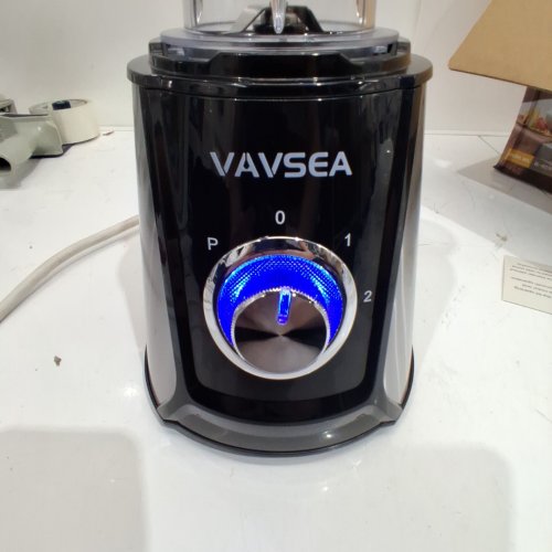 VAVSEA 3-IN-1 SMOOTHIE BLENDER AND GRINDER - 1000W - BLACK/SILVER (MODEL: BL-607P) image 2