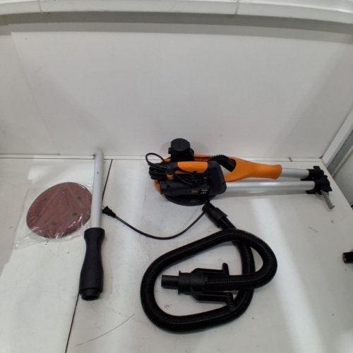 MAXXT LIGHTWEIGHT DRYWALL SANDER/POPCORN CEILING REMOVAL TOOL - 5.6FT -BLACK AND ORANGE (MODEL: MLS710B) image 2