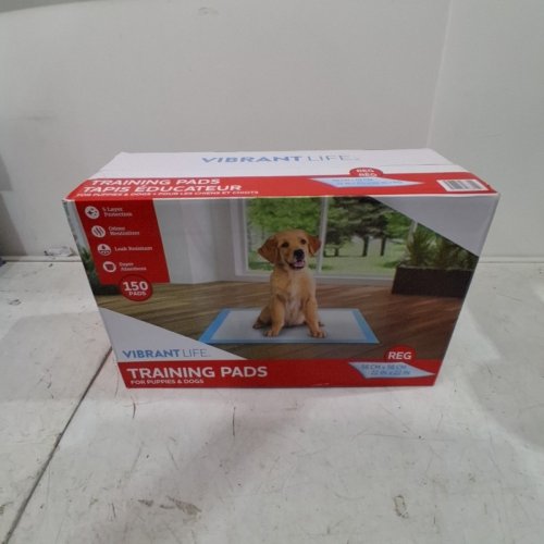 150PK VIBRANT LIFE DOG TRAINING PADS - 22" X 22" image 2