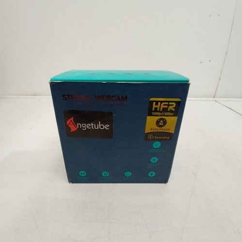 ANGETUBE STREAMING AUTOFOCUS WEBCAM - 1080P 60FPS - BLACK image 4